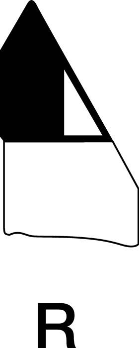 Außengewindedrehmeißel 16x16mm HM P25/P30 re. 60° Wilke