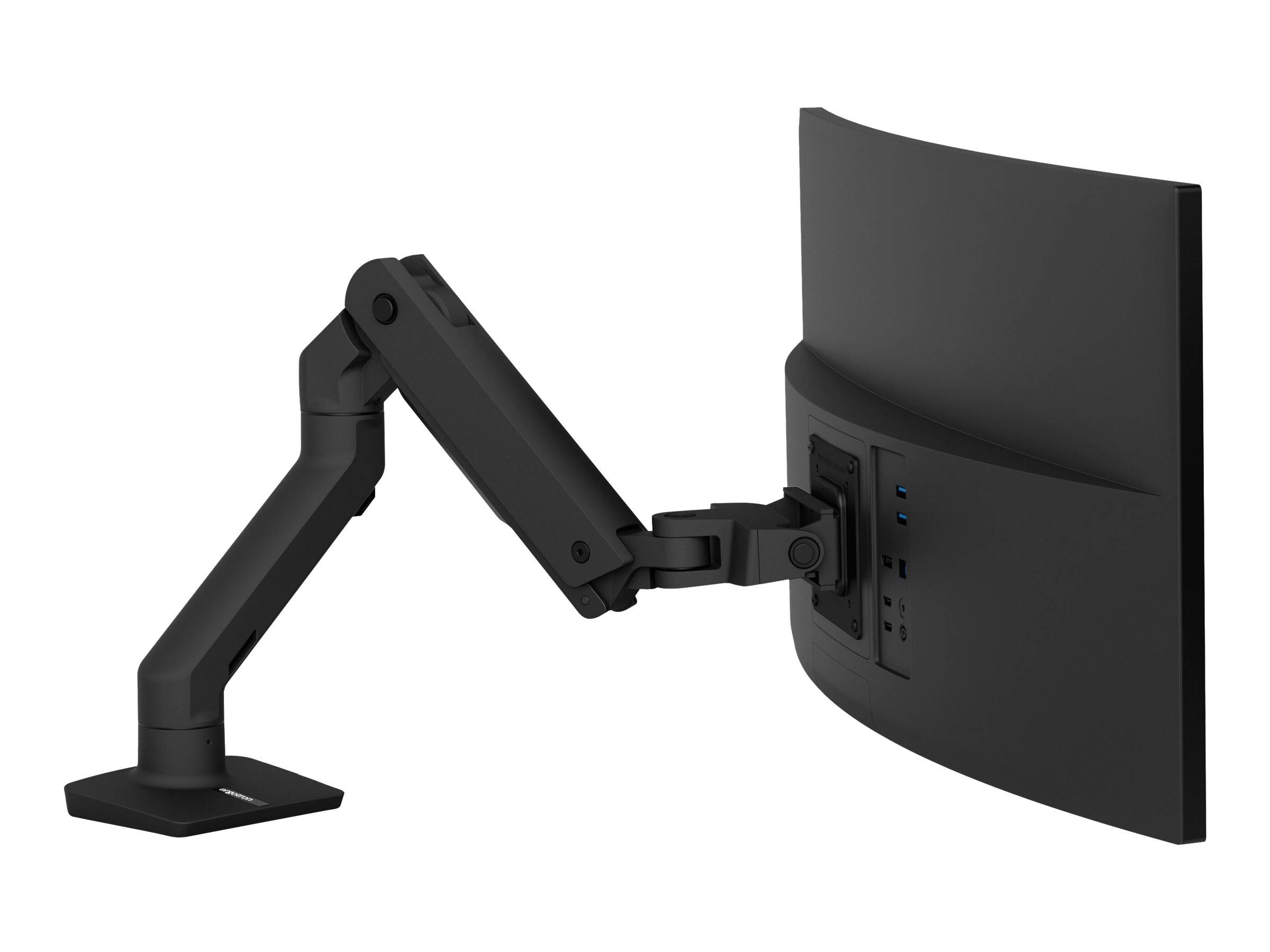 Ergotron HX - Befestigungskit (Gelenkarm, Spannbefestigung für Tisch, Verlängerungsarm, Tischplattenbohrung, Pivot) - Ko