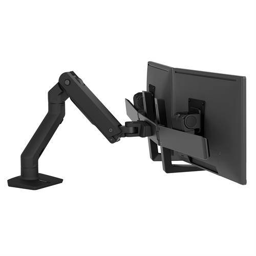 Ergotron HX Desk Dual Monitor Arm - Befestigungskit (Griff, Gelenkarm, Spannbefestigung für Tisch, Tischplattenbohrung, 2 Drehgelenke