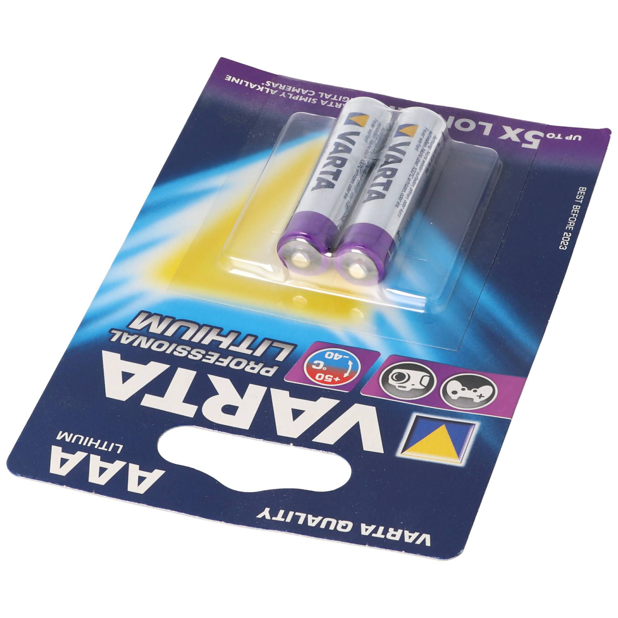 Varta Lithium Batterie AAA, Micro, FR03, 6103, Varta Ultra Lithium, 1,5V