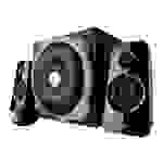 Trust Tytan 2.1 Subwoofer Speaker Set - Lautsprechersystem - für PC - 2.1-Kanal - 60 Watt (Gesamt) - Schwarz