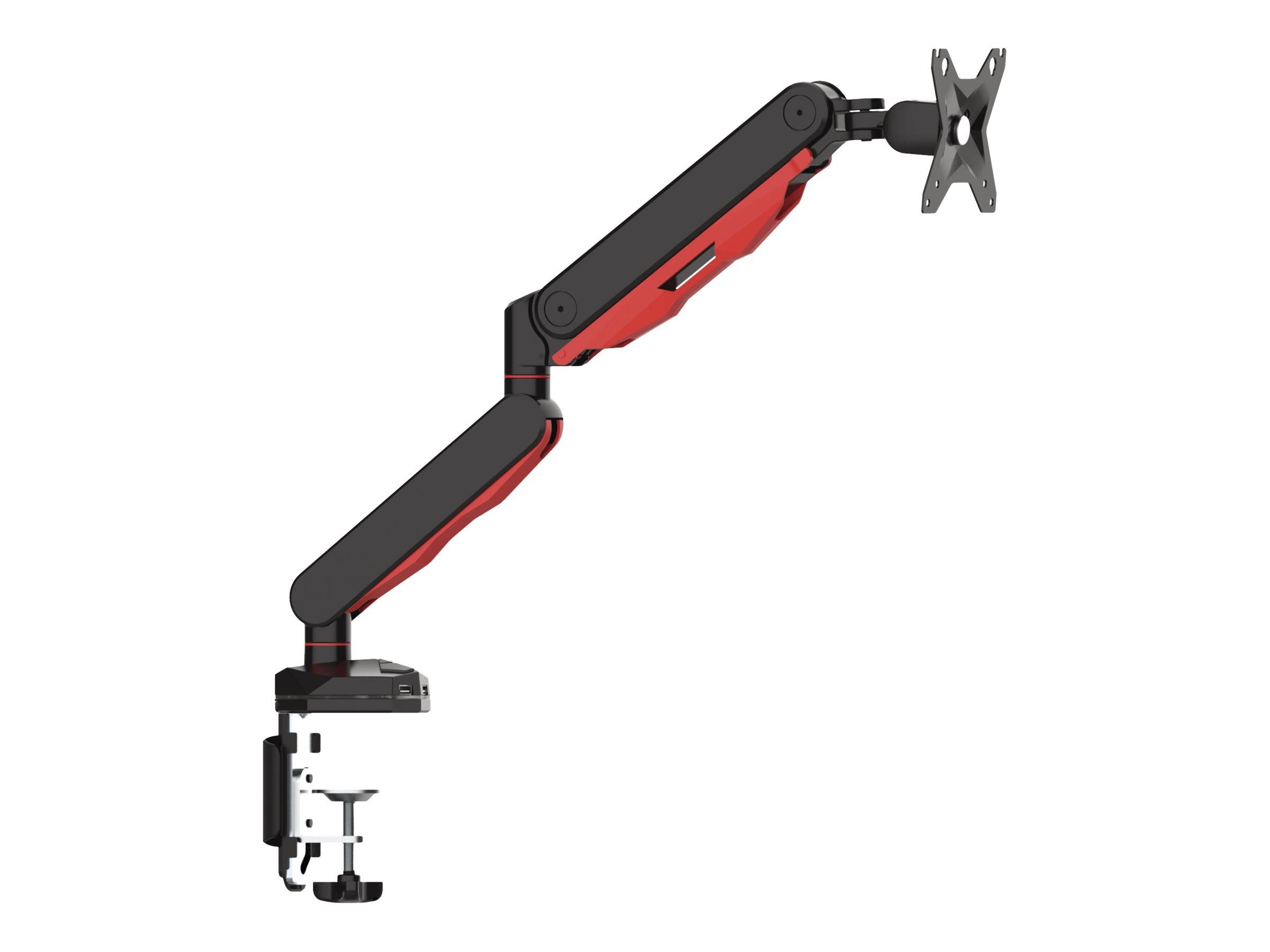 Iiyama DSG3001C-R1 - Befestigungskit - einstellbarer Arm - für LCD-Display - Schwarz, Dynamic Red - Bildschirmgröße: 43.