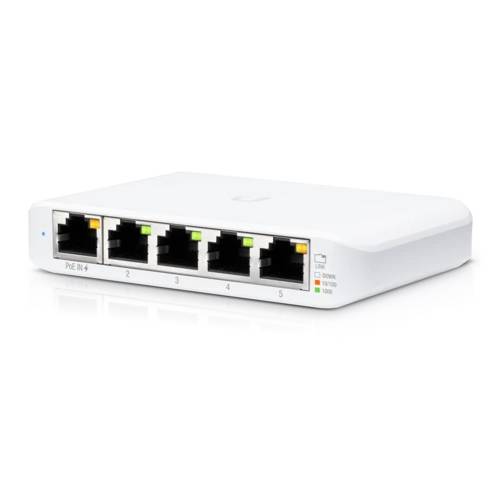 UniFi Switch USW Flex Mini Switch 5-Ports Gigabit PoE+