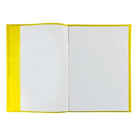 Heftschoner Transparent Plus A4 gelb