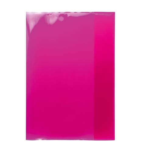 Heftschoner Transparent PLUS A4 pink