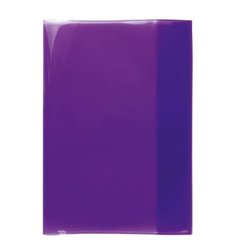 Heftschoner Transparent PLUS A4 violett