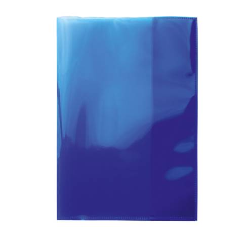 Heftschoner Transparent Plus A5 blau