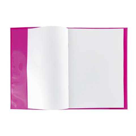Heftschoner Transparent PLUS A5 pink
