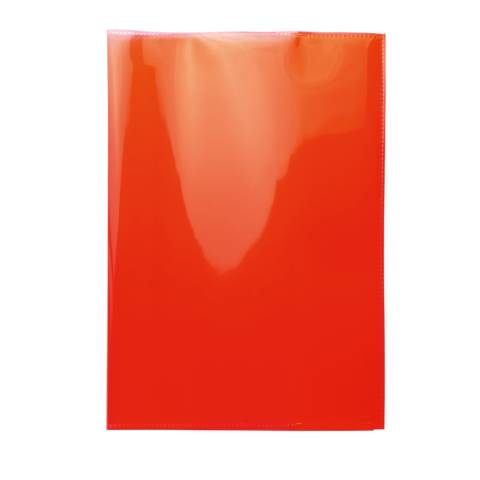 Heftschoner Transparent PLUS A5 rot