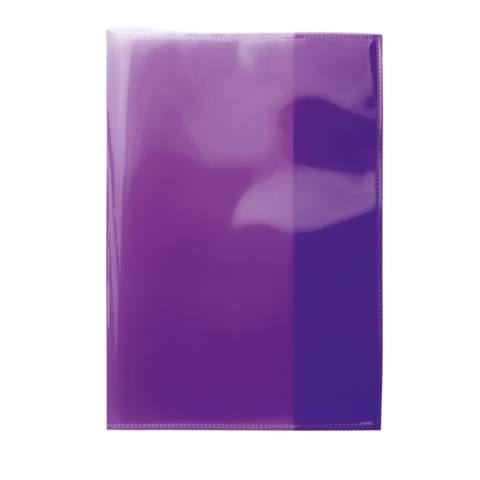 Heftschoner Transparent PLUS A5 violett