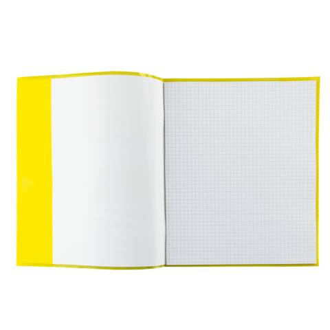 Heftschoner Transparent PLUS QUART gelb