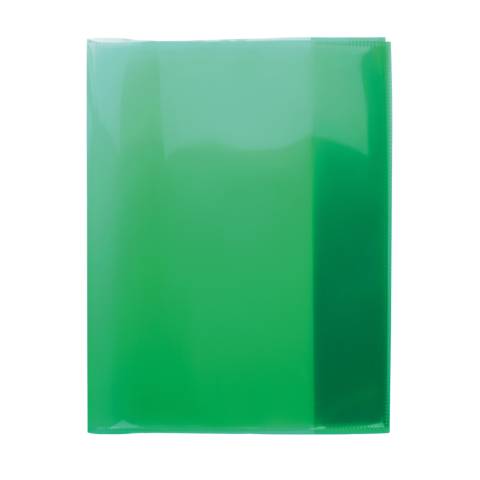 Heftschoner Transparent PLUS QUART grün