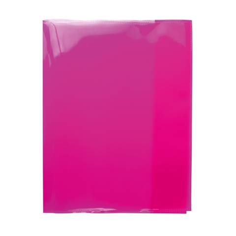 Heftschoner Transparent PLUS QUART pink
