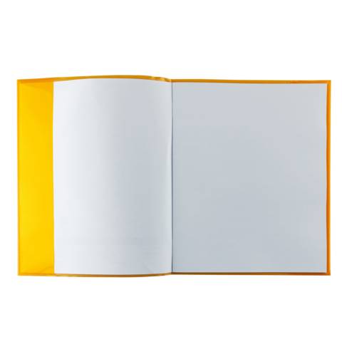Heftschoner Transparent PLUS QUART orange