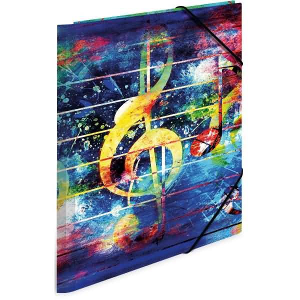 Sammelmappe A4 PP Music