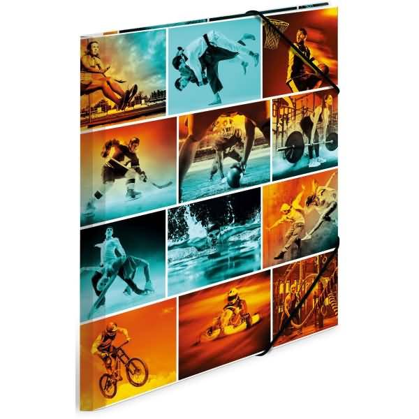 Sammelmappe A3 PP Sports