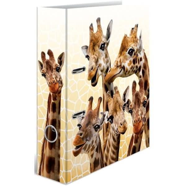 Motivordner A4 70mm Exotische Tiere Giraffenfreunde
