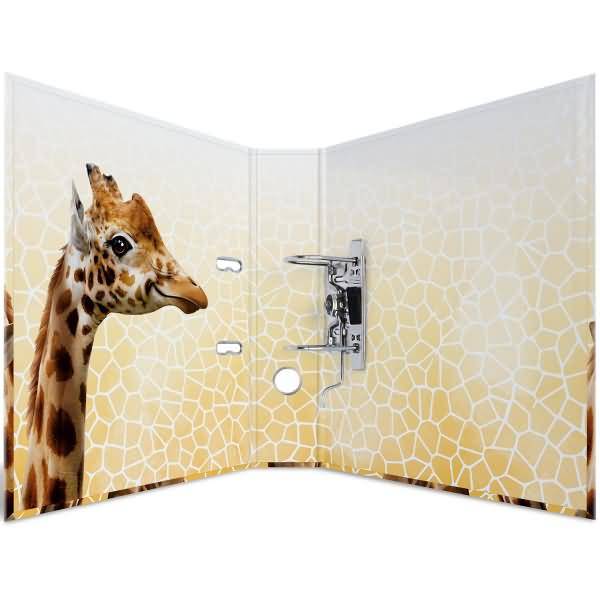 Motivordner A4 70mm Exotische Tiere Giraffenfreunde