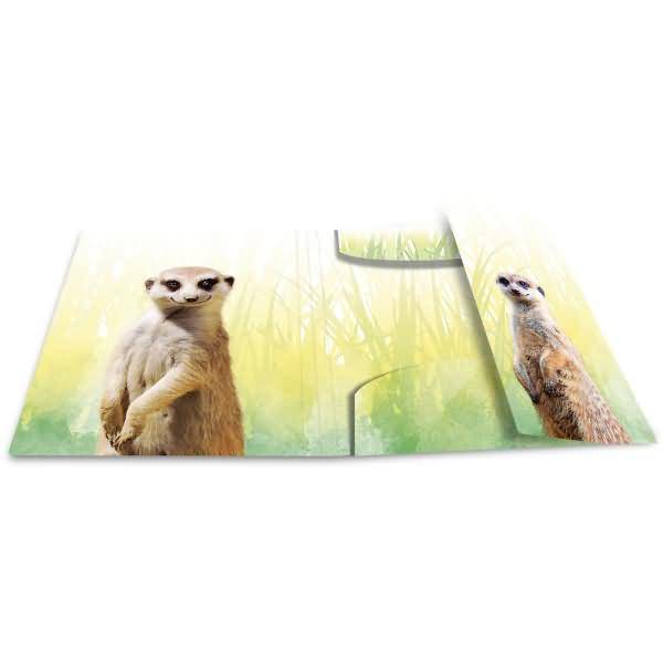 Sammelmappe A4 PP Erdmännchentruppe