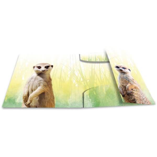 Sammelmappe A3 PP Erdmännchentruppe