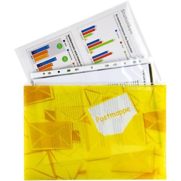 Postmappe mit Zipper