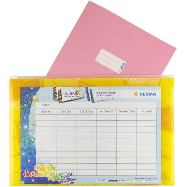 Postmappe mit Zipper