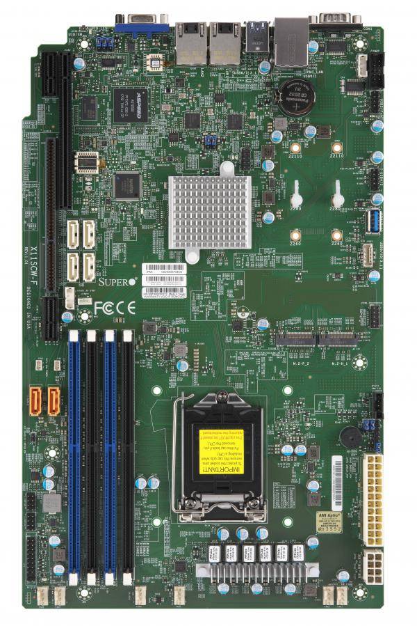 SUPERMICRO X11SCW-F - Motherboard - LGA1151 Socket