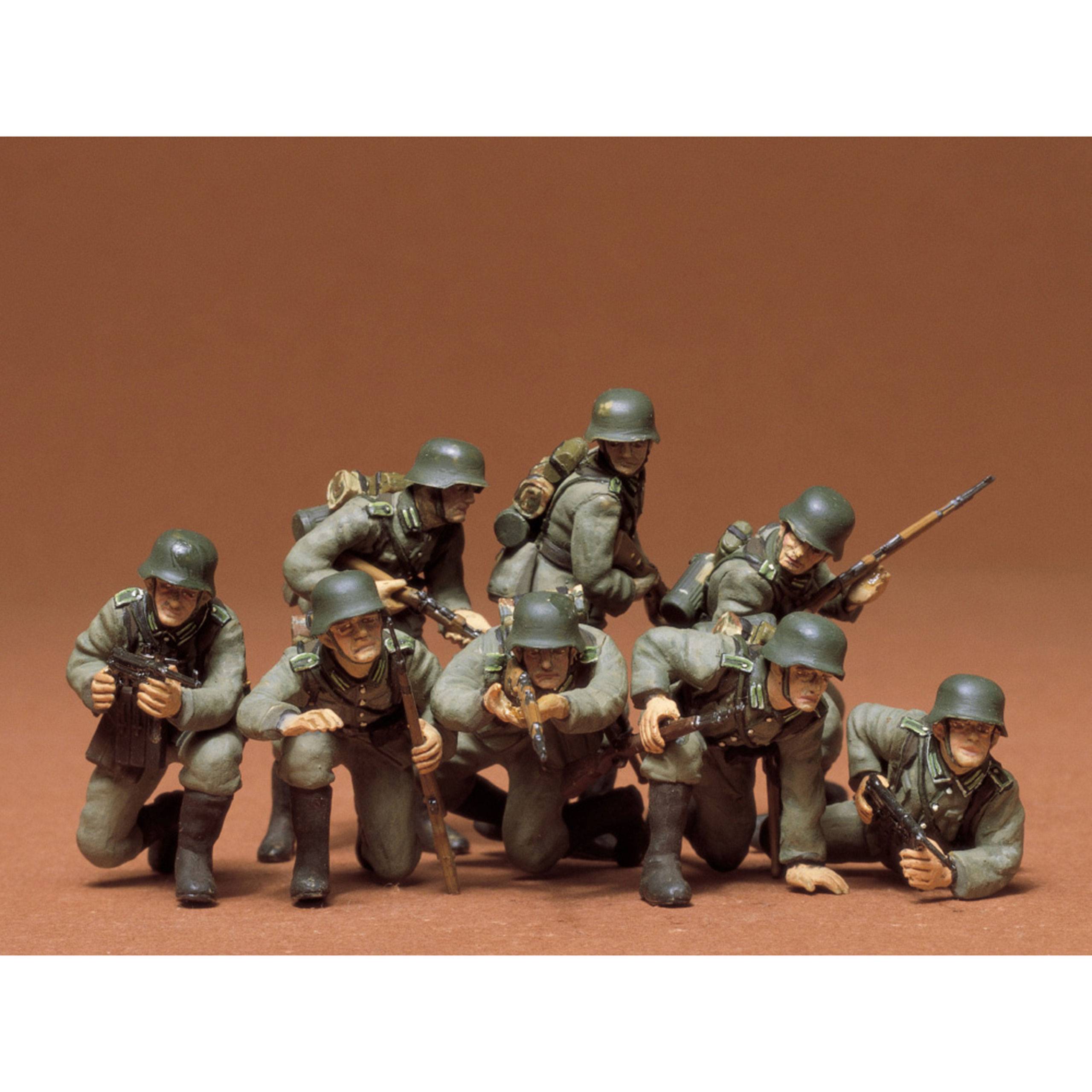 Tamiya 1:35 - Figuren Set Panzer Grenardiere WWII Deutschland - 300035061