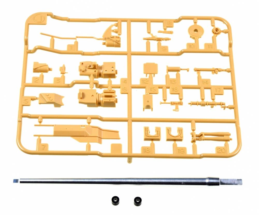 Modellbau Tamiya 300012664 1:35 Metal Kanonenrohr Panther Ausf.D