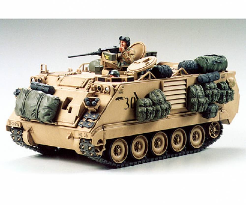 Modellbau Tamiya 300035265 1:35 US M113A2 Man.-Transporter Wüste