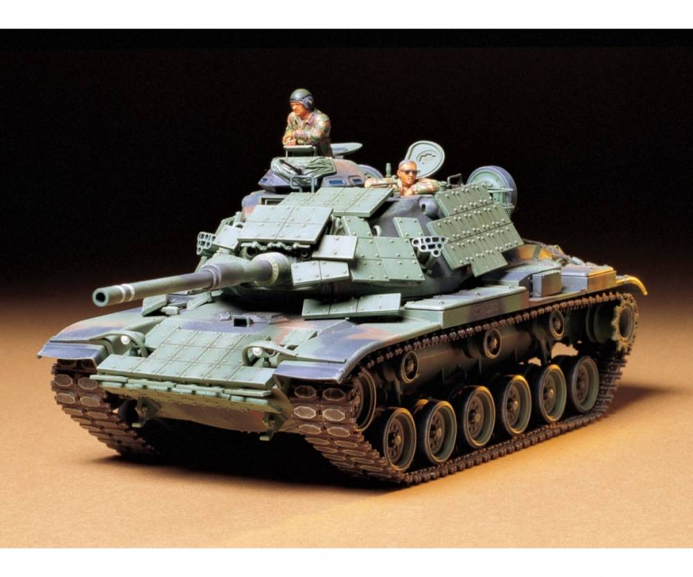 Modellbau Tamiya 300035157 1:35 US Mar.KPz M60A1 m.Reaktiver-Pz.