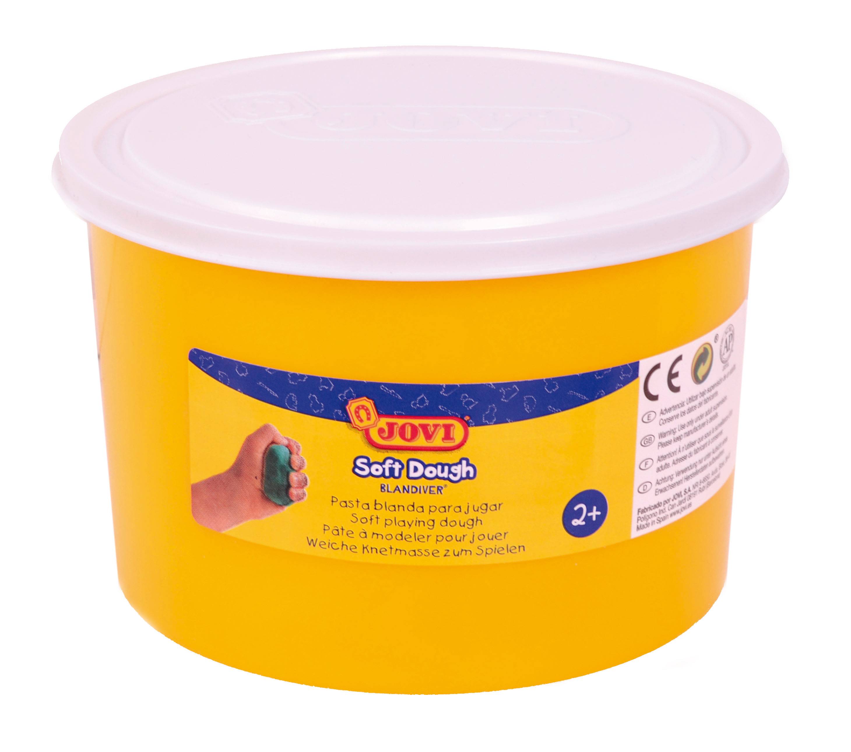 Wachsknete Knetmasse Jovi Soft Dough Blandiver weiß, 460 g Dose