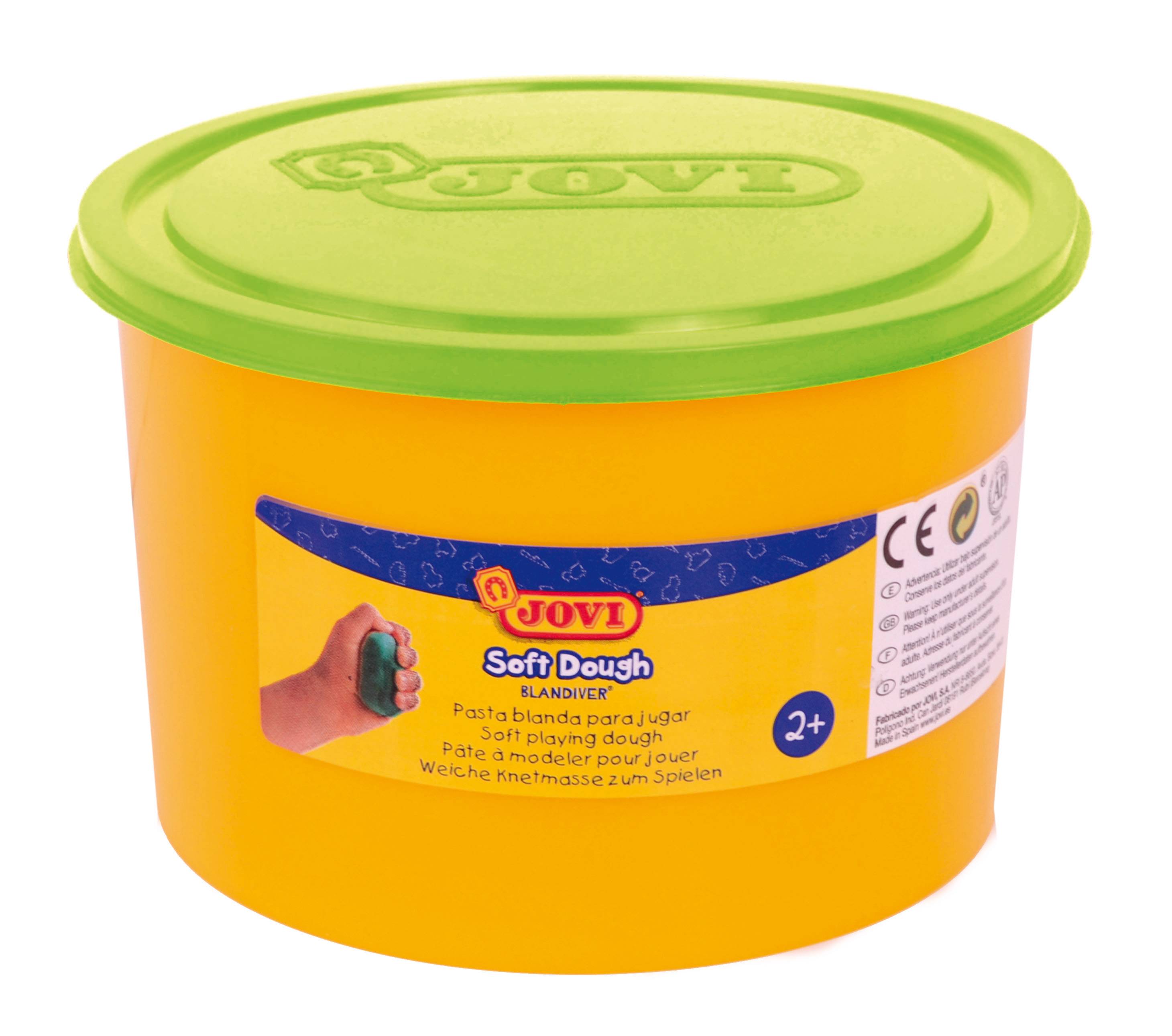 Wachsknete Knetmasse Jovi Soft Dough Blandiver rot, 460 g