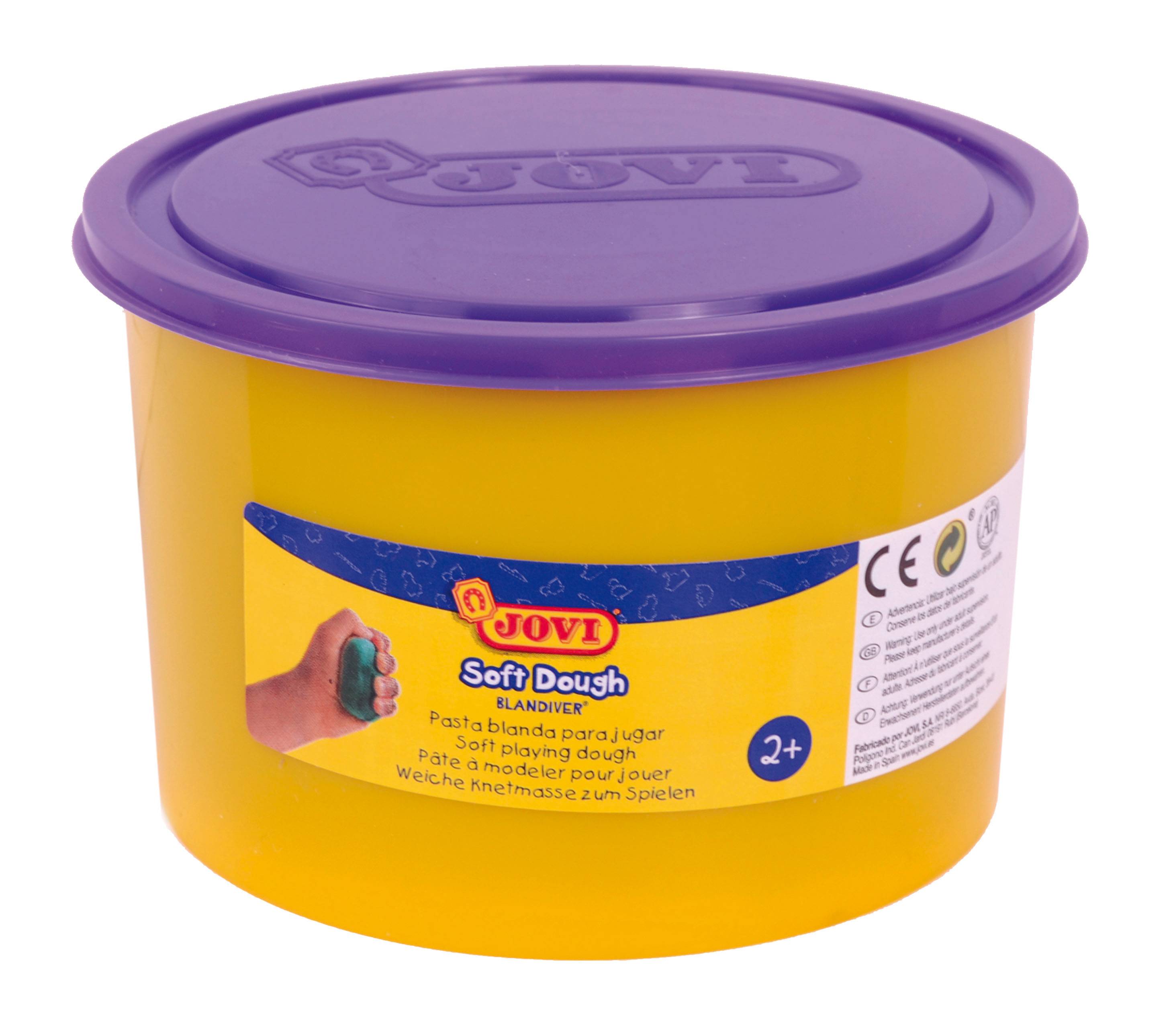 Wachsknete, Knetmasse Jovi Soft Dough Blandiver violett, 460 g Dose
