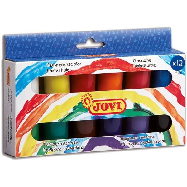 Plakatfarbe flüssig Schuleset VE=12 Dosen a 15ml