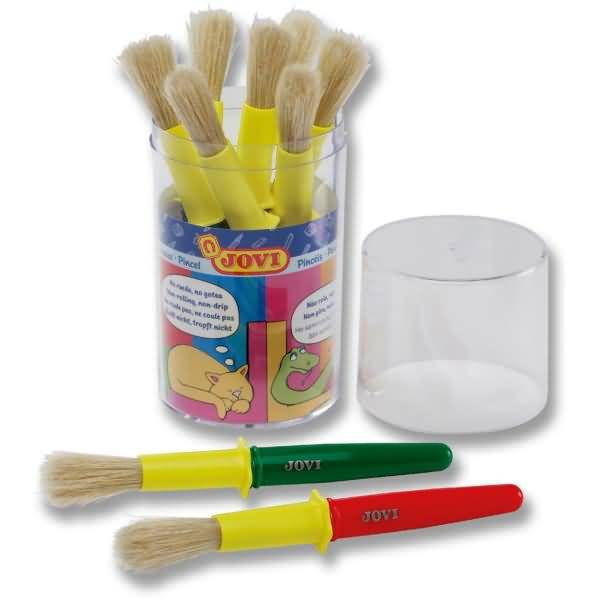 Schulmalpinsel Maxi Borste groß VE=9 Stück Dose