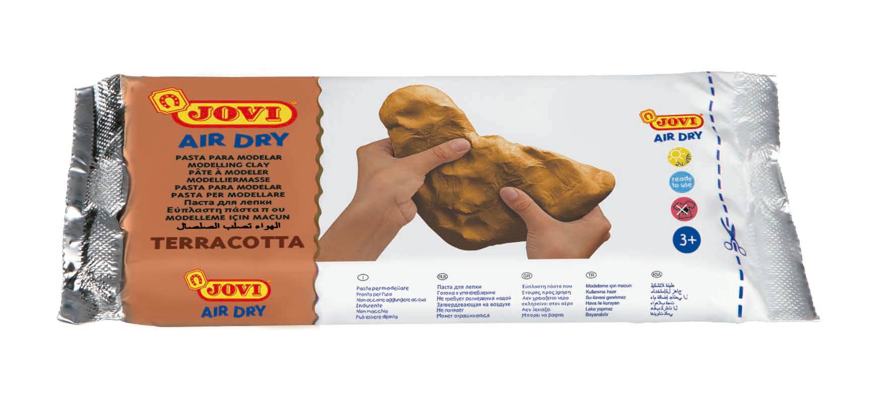 Jovi lufthärtende Modelliermasse terracotta, 250 g
