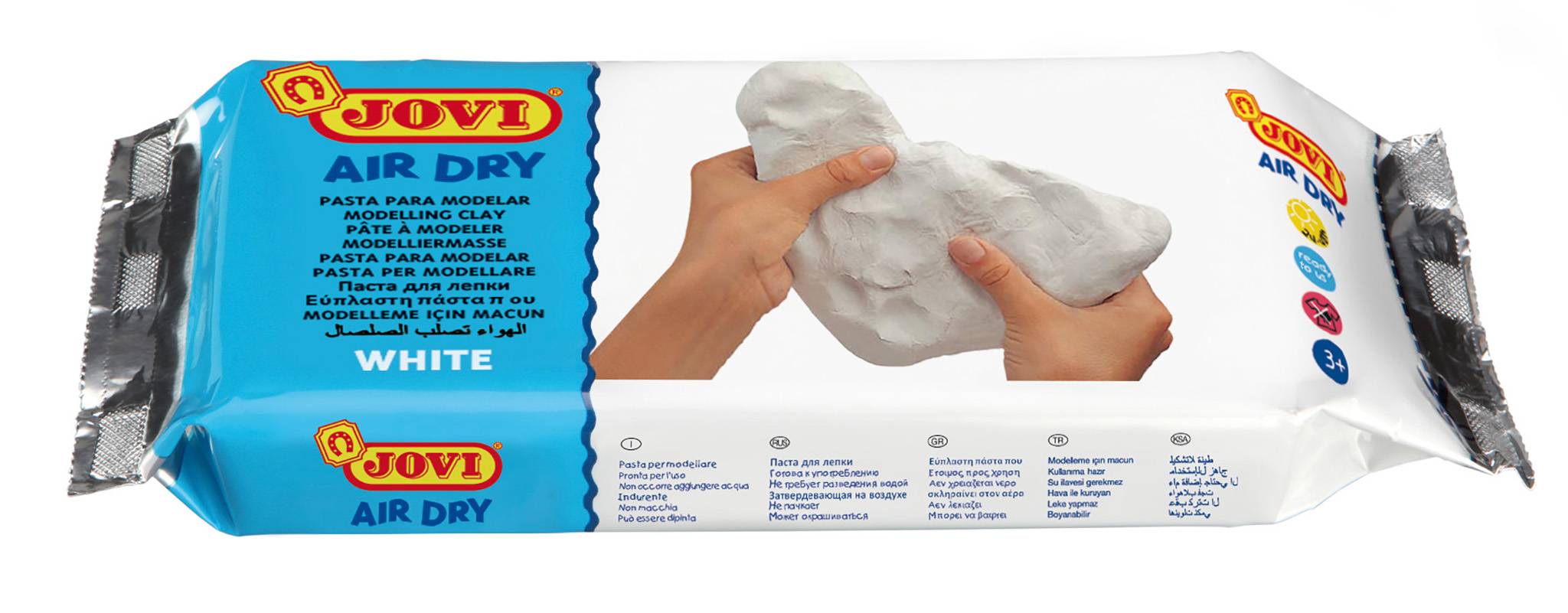 Jovi lufthärtende Modelliermasse weiß, 500 g