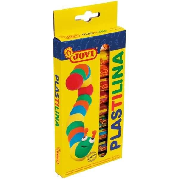 Plastilina Knete VE=10 Farben a 15g
