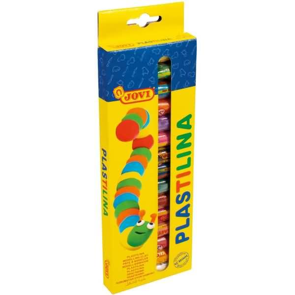 Plastilina Knete Schachtel VE=15 Farben a 15g