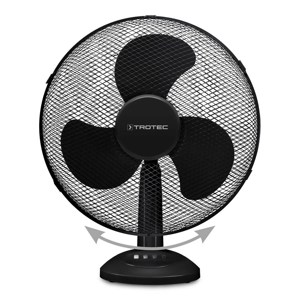 Tischventilator TVE 18 mit 90° Oszillation | 50 W