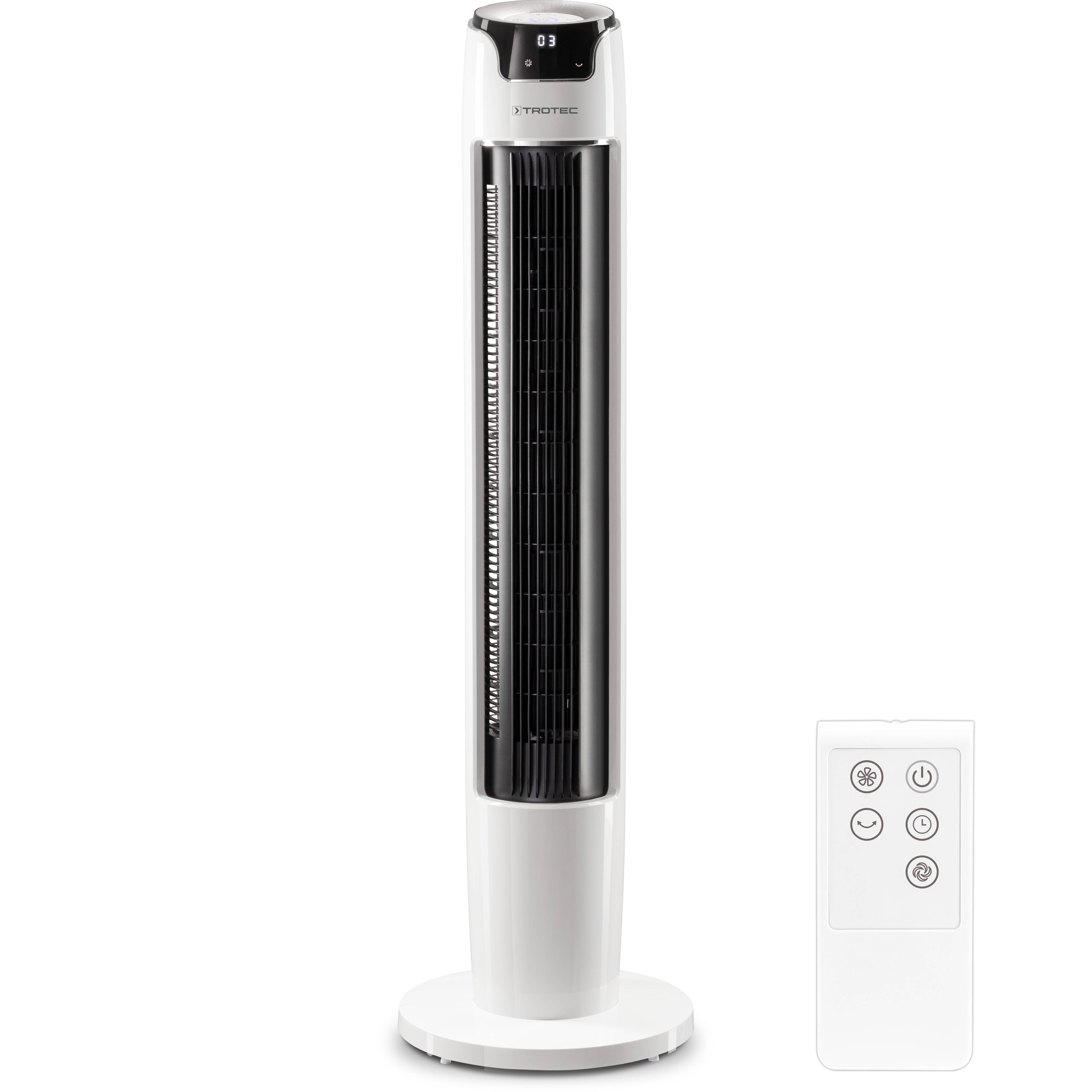 Design-Turmventilator mit Fernbedienung TVE 40 T mit 60° Oszillation | 45 W