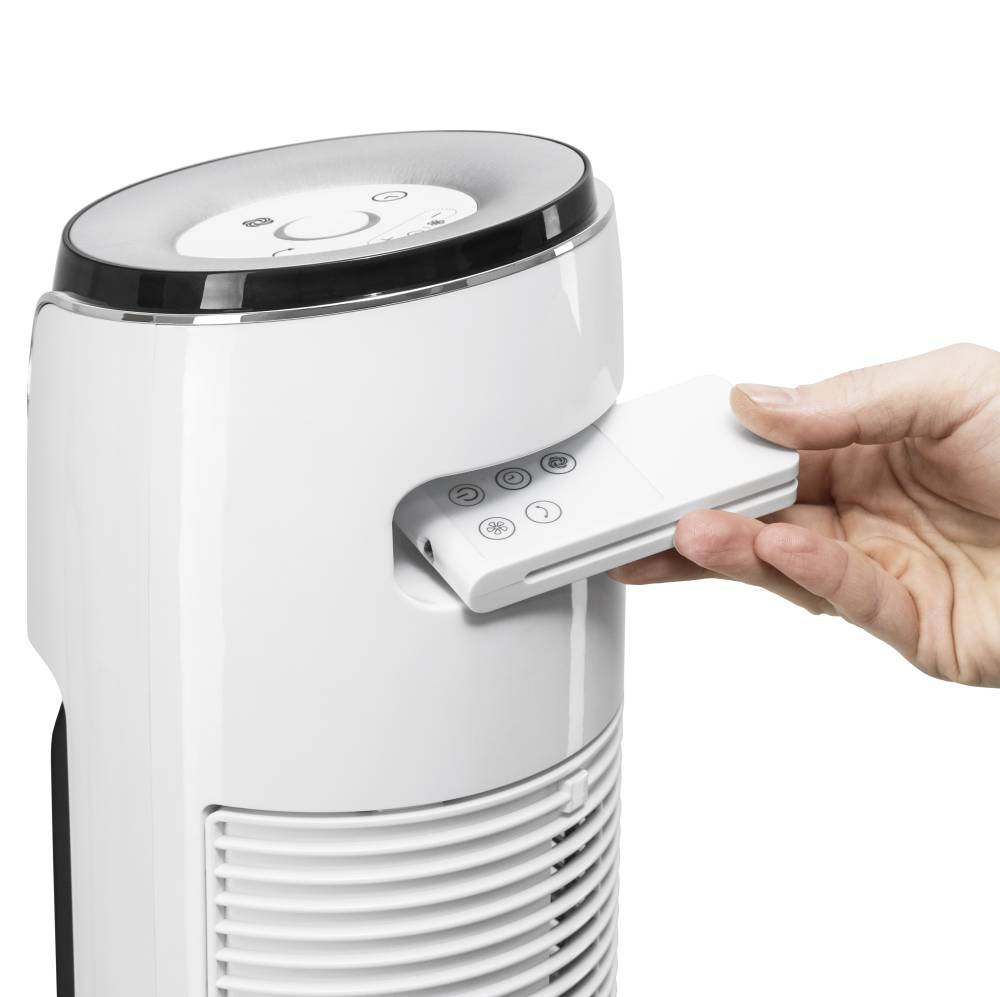 Design-Turmventilator mit Fernbedienung TVE 40 T mit 60° Oszillation | 45 W