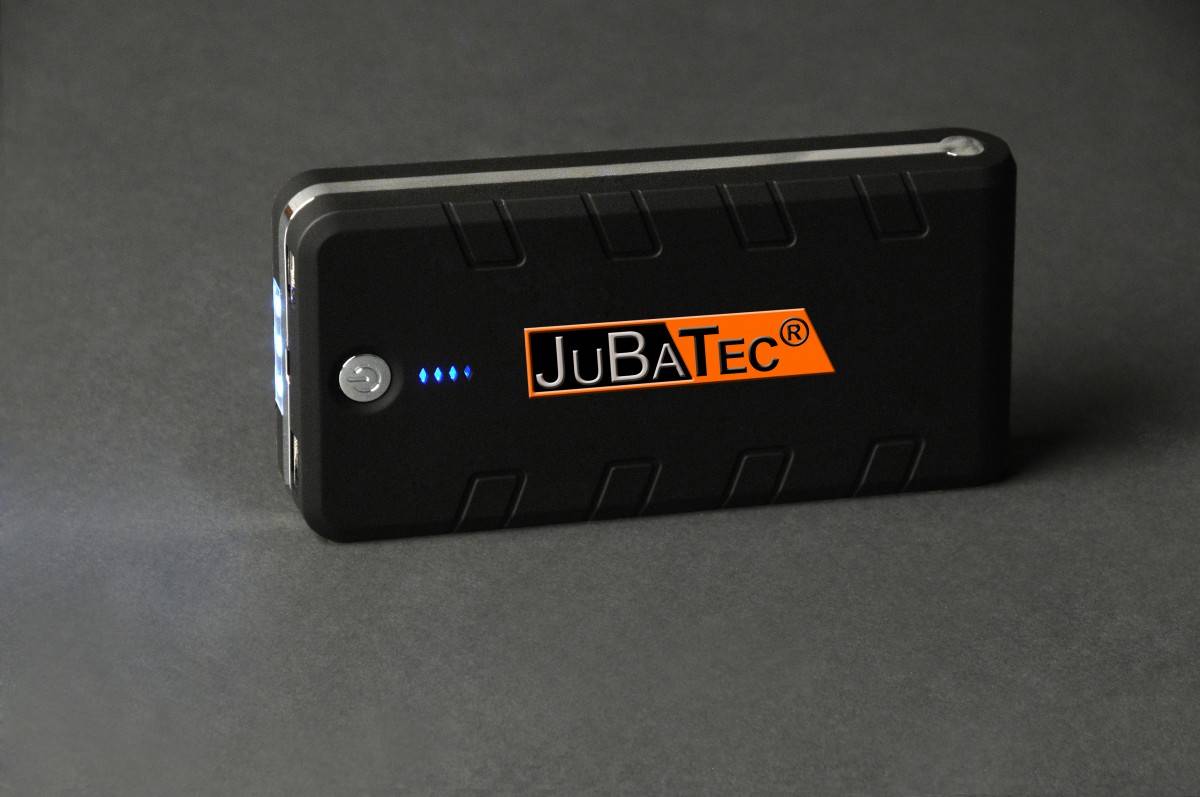 15.600 mAh Powerbank schwarz * rubber coated