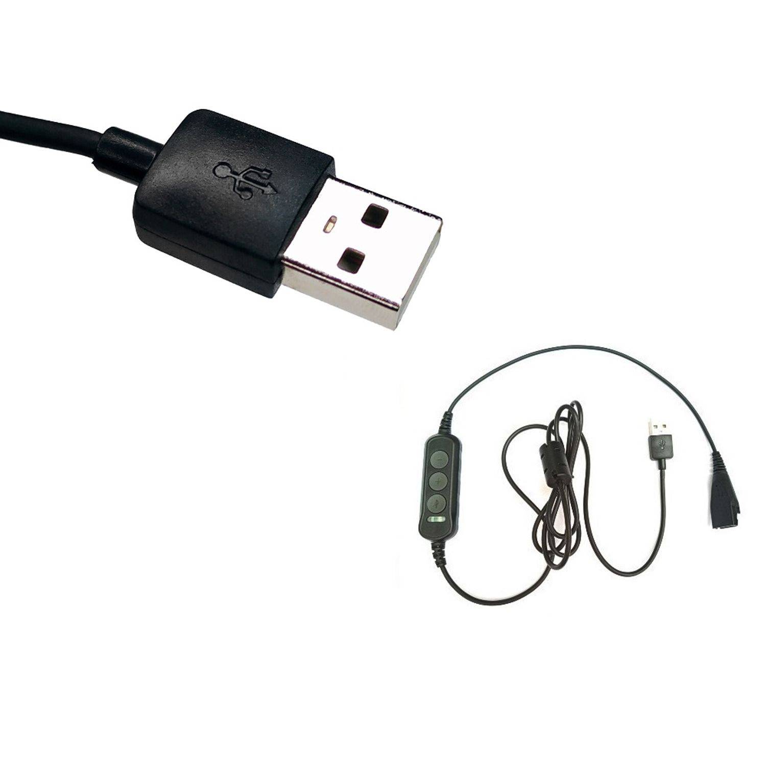USB-Kabel kompatibel mit PC und Mac