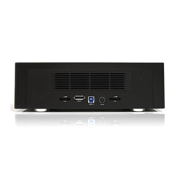 StarTech.com 4 Bay Festplatten Kopierstation USB 3.0 / eSATA auf SATA - HDD 1:3 Duplikator - Standalone Festplattenklone