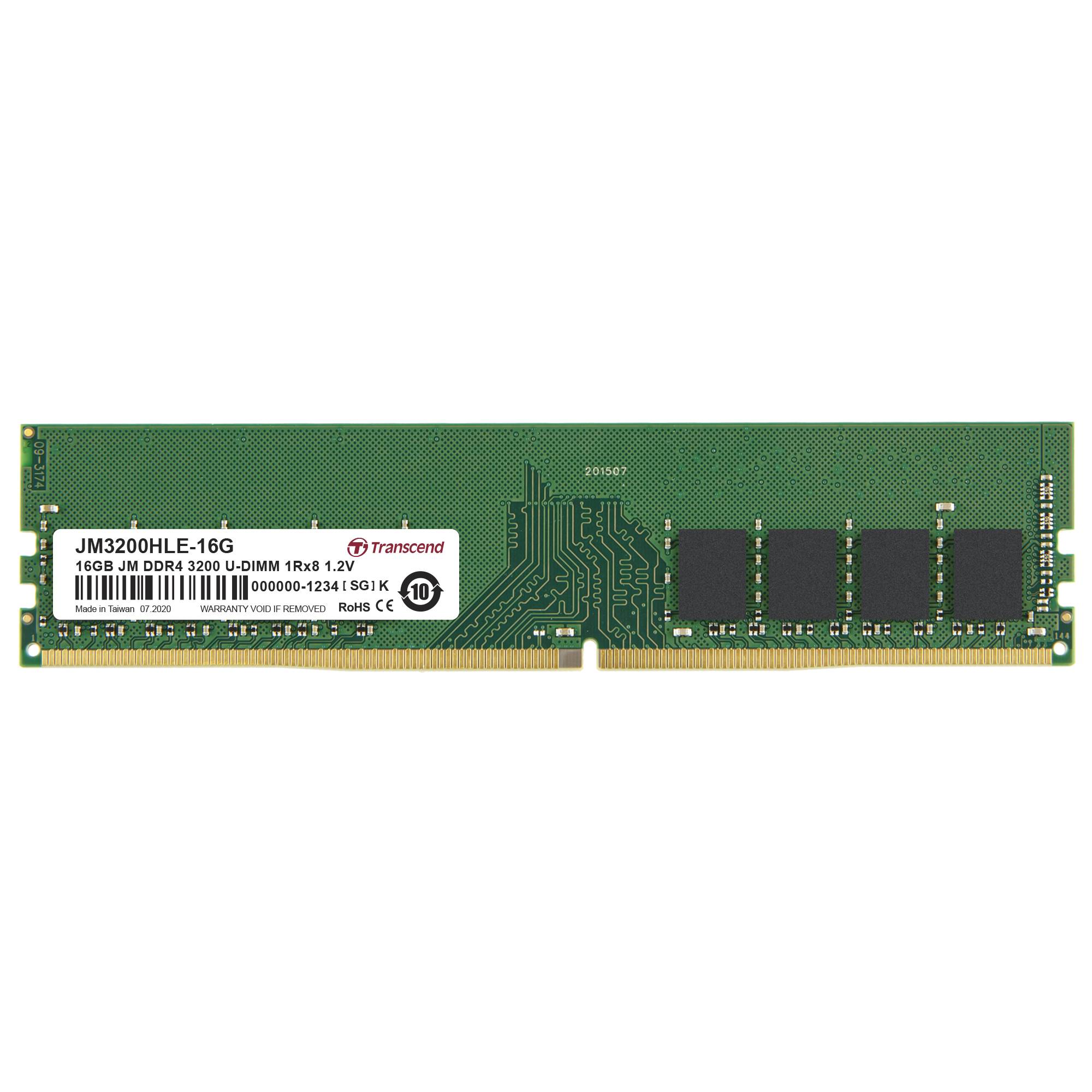 Transcend JetRAM - DDR4 - Modul - 16 GB - DIMM 288-PIN
