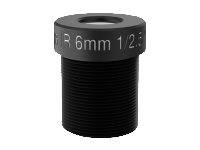 AXIS - CCTV-Objektiv - 12.7 mm (1/2") - M12-Anschluss - 6 mm - f/2.0 (Packung mit 4)