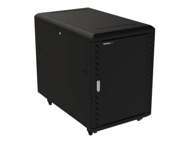 StarTech.com 15U 19"" Server Rack Cabinet, 4 Post Adjustable Depth (6-32"")