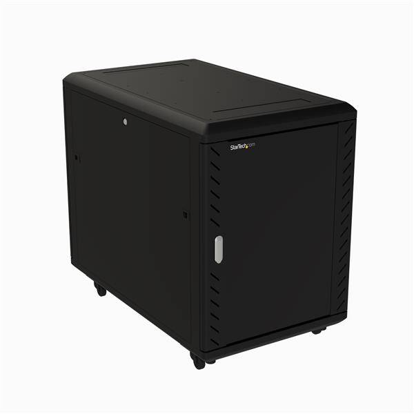 StarTech.com 15U 19"" Server Rack Cabinet, 4 Post Adjustable Depth (6-32"")